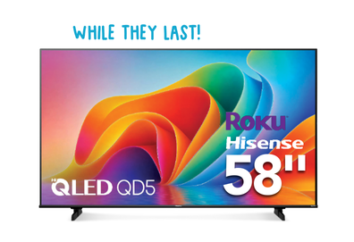 Hisense 58" ROKU TV