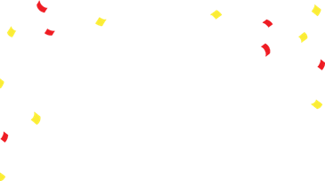 Confetti decoration